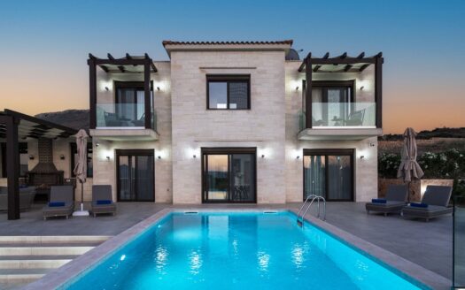 TRES BELLE VILLA AVEC VUE MER, PLAKA, CRETE