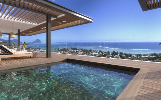 APPARTEMENT PENTHOUSE, TAMARIN, ILE MAURICE